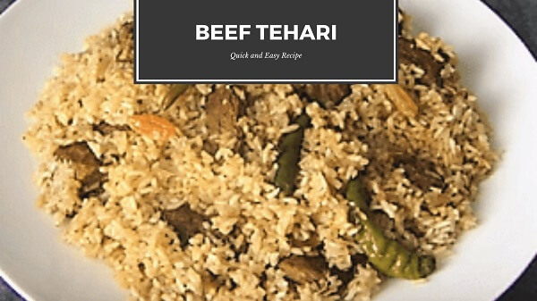 Beef Tehari Recipe