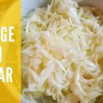 Cabbage with vinegar