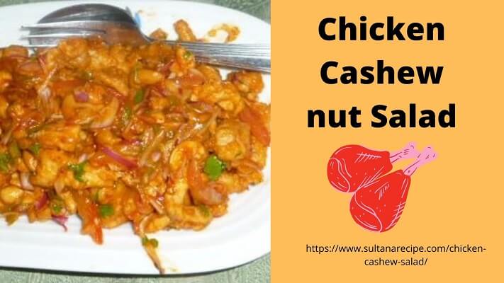 Chicken cashew salad