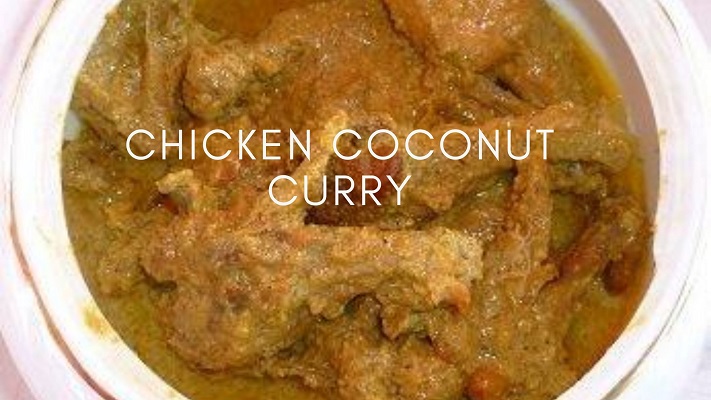 Chicken coconut curry