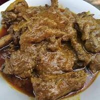 Duck meat bhuna
