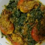 Spinach prawn curry recipe