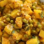 Peas potato curry