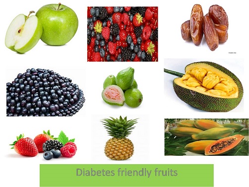 Diabetes friendly fruits