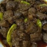 Beef liver bhuna