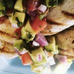 Grilled Chicken with Avocado Relish