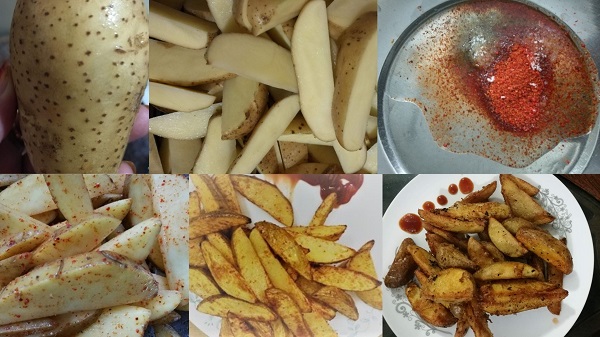 2 Best Airfryer Recipes | French Fries and Potato Wedges