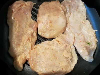 Healthy chicken breast