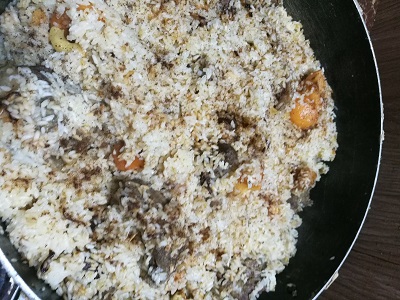 Kacchi biryani