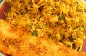 Fish rice recipe