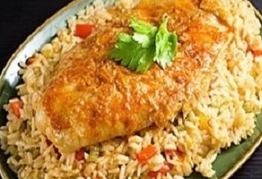 Fish rice recipe