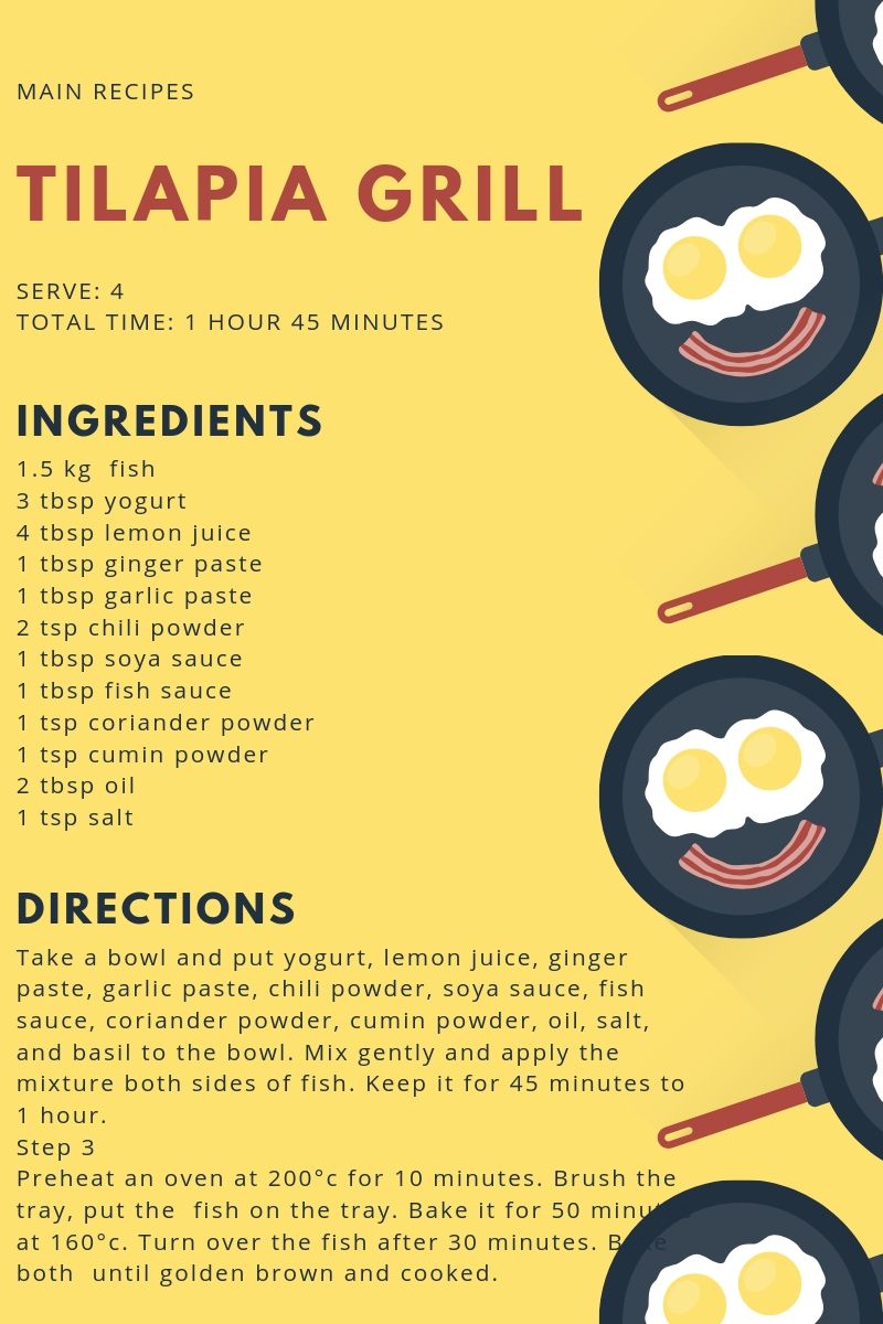 How to Grill Tilapia in Oven Simple & Easy Recipe Sultana's recipe