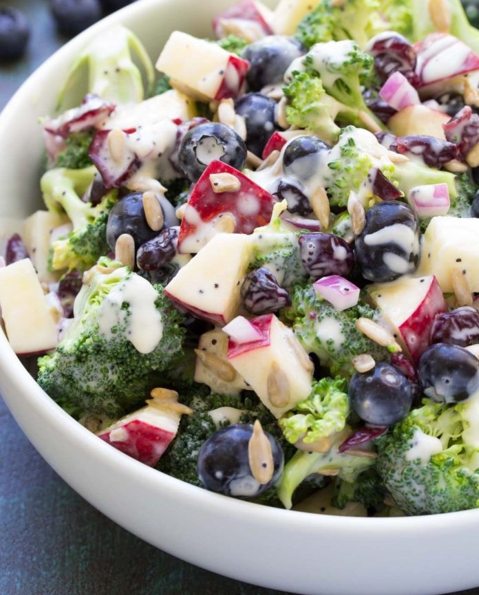 Weight Watcher Broccoli Salad