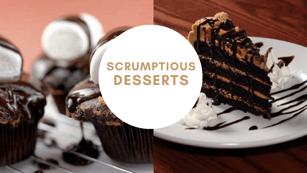 scrumptious desserts