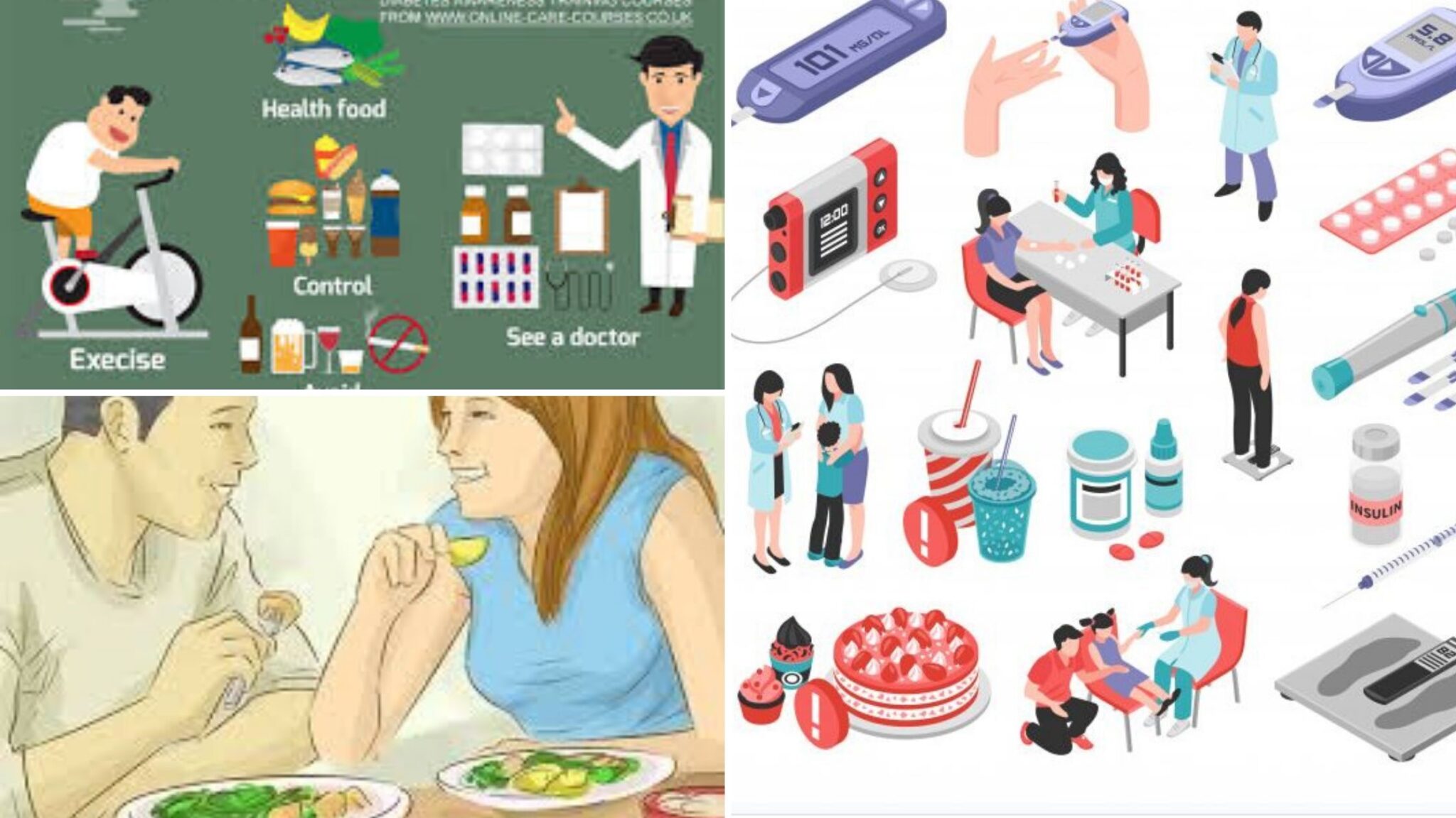 How to Take Care of a Diabetes Patient Home, Workplace, and Party