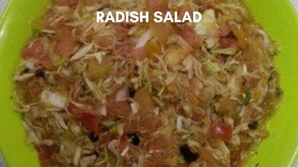 Radish salad