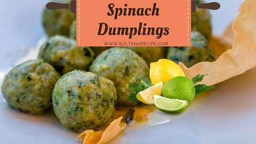 Spinach Dumplings