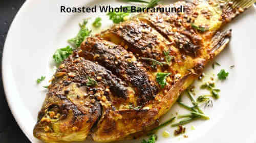 Roasted barramundi