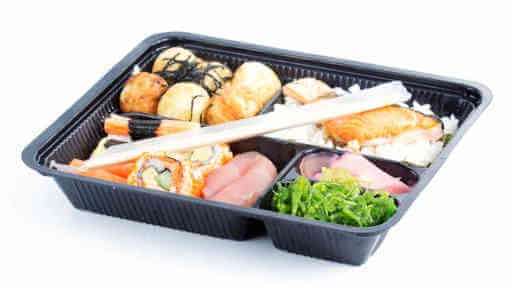 Healthy Lunch in Bento box