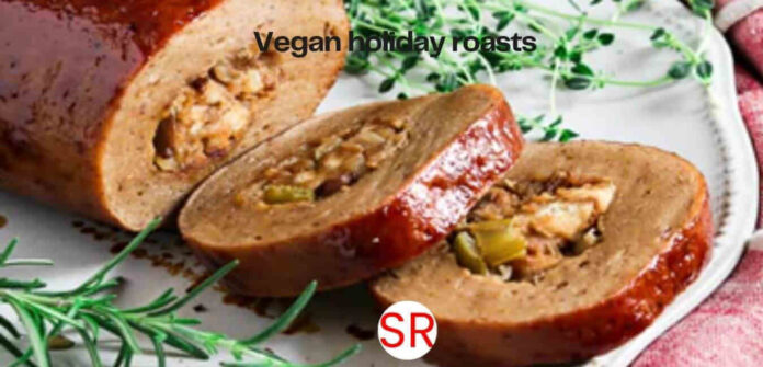 Simple vegetarian Christmas dinner