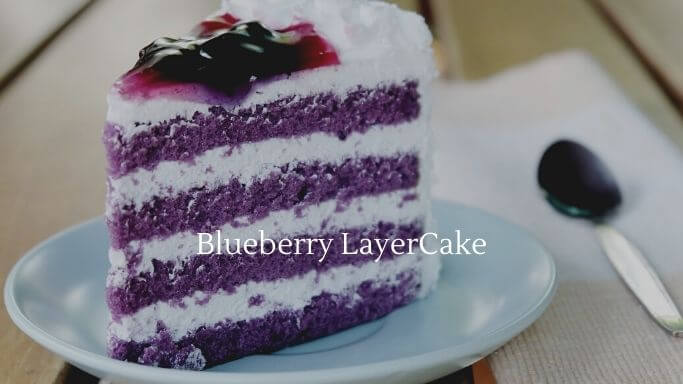 Blueberry Layer Cake