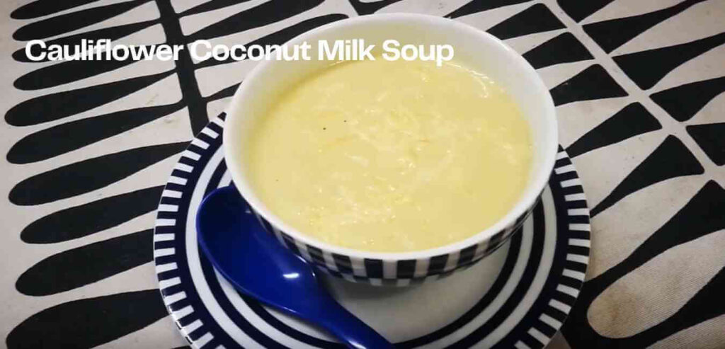 Coconut Soup with Coconut Milk