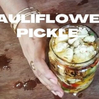 Cauliflower pickle recipe