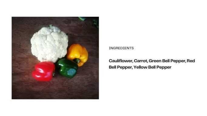 cauliflower salad recipe with bell pepper