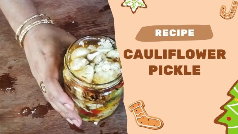 How to Make Easy Cauliflower pickle recipe
