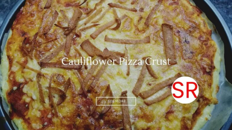 Cauliflower Pizza Crust Keto | Healthier Option for Weight Watchers🍕
