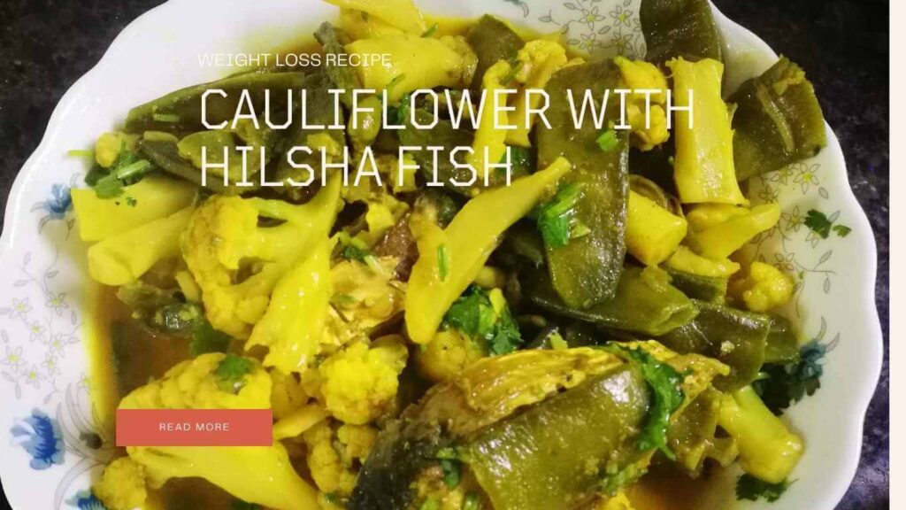 Cauliflower and fish recipe