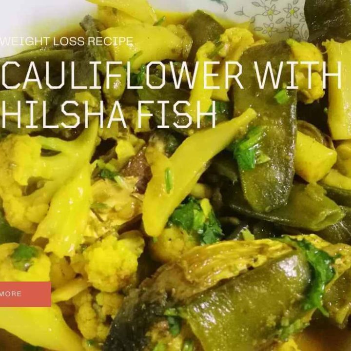 Cauliflower and fish recipe