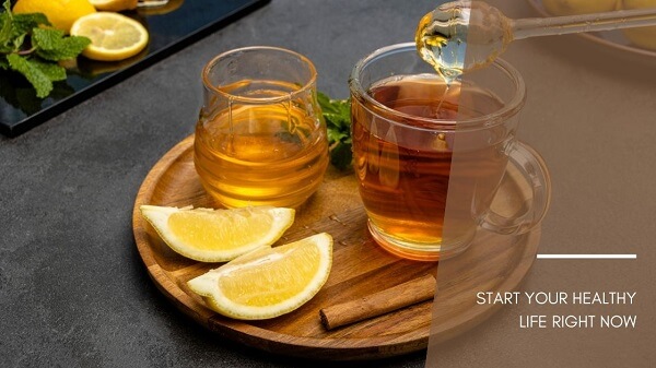 Green Tea with Honey and Lemon