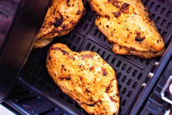 recipe for frozen chicken breast in air fryer